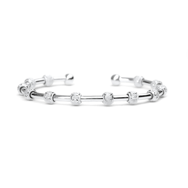 Count Me Healthy My Bridesmaid's Silver Journal Bracelet